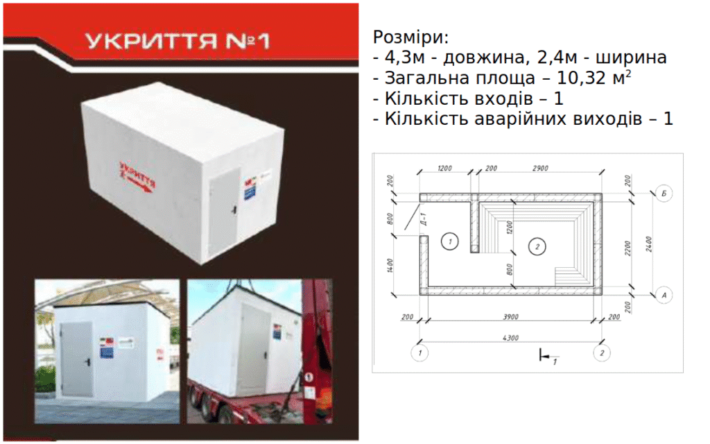 Укриття №1